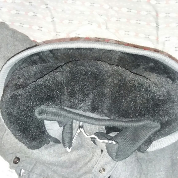 Women's F.U.S.A 1 winter jacket gray black - Picture 11 of 14